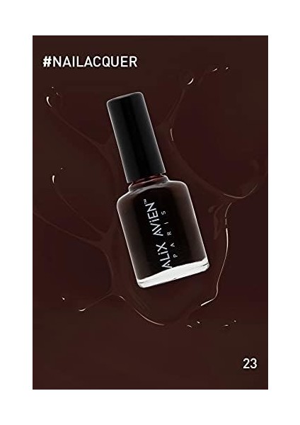 Vişne Rengi Oje 23 - Yüksek Pigmentli Uzun Süreli Kalıcılık Hızlı Kuruma - Nail Lacquer 23 fiyatları