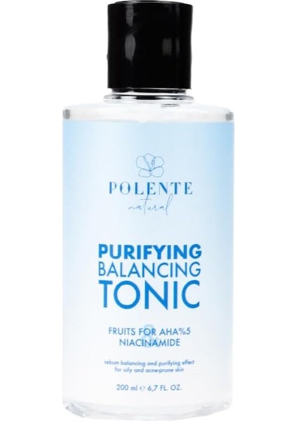 Polente Natural - Purfying Balancing - Tonic Dengeleyici-Arındırıcı Tonik%5 Aha & Niacinamide (200 Ml) modelleri