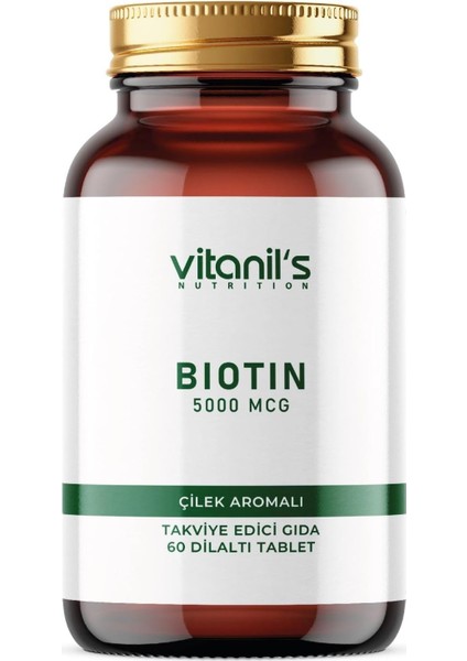 Vitanils Biotin Dilalti Tablet - 60X1 modelleri