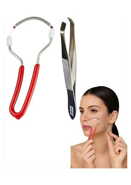 Mta Hıgh-Tech Yaylı Manuel Epilatör & Cımbız – Dudak Üstü, Çene, Yanak ve Kaş Bölgesi Ince Tüy Temizleyici – Acısız, Hijyenik, Taşınabilir Kadın Yüz Epilasyon Aleti 2 Li Set fiyatları