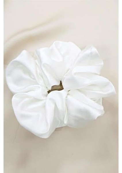 Benim Marifetlerim - Beyaz Saten Lastik Toka 1 Adet