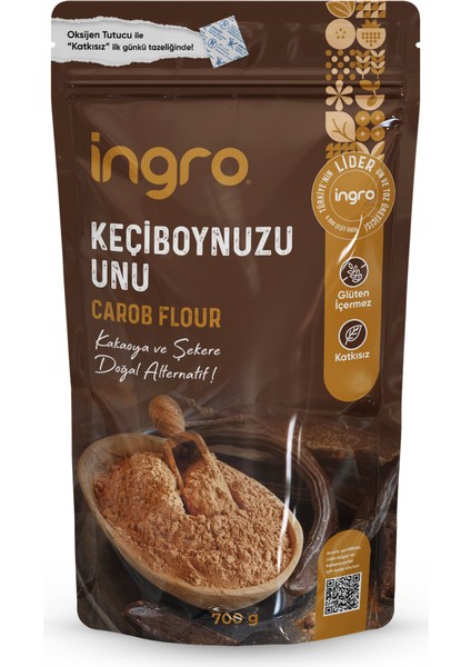 Glutensiz Keçiboynuzu (harnup) Unu 700 G
