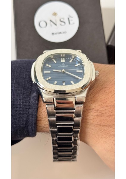 Eşref Tek Model Coliseum Çelik Saat Aktif Takvim Su Gçmz fiyatları