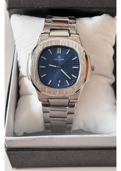 Eşref Tek Model Coliseum Çelik Saat Aktif Takvim Su Gçmz fırsatları