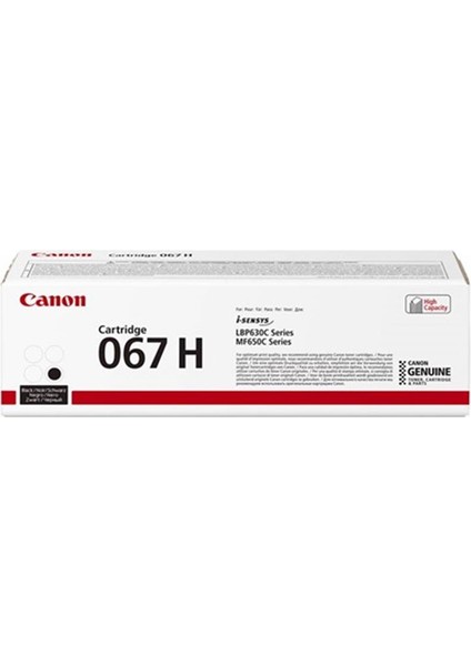 Canon CRG-067H Bk Yüksek Kapasiteli Black Siyah Toner MF65X