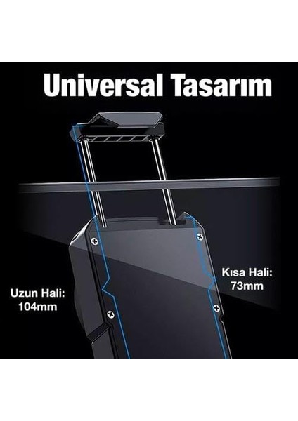 Kasırga Soğutmalı Mavi Işıklı Oyuncular Için Telefon Soğutma Fanı, Sessiz Soğutucu Radyatör fiyatları