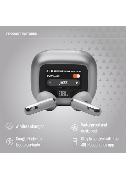 Jbl Live 3, Kablosuz Kulakiçi Kulaklık, Silver fiyatları