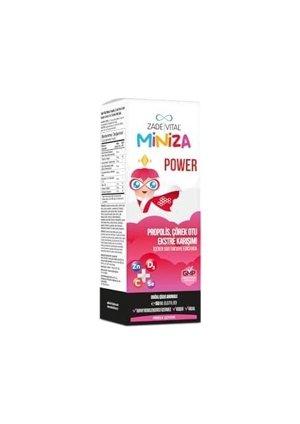 Zade Vital Minizapower 150ML modelleri