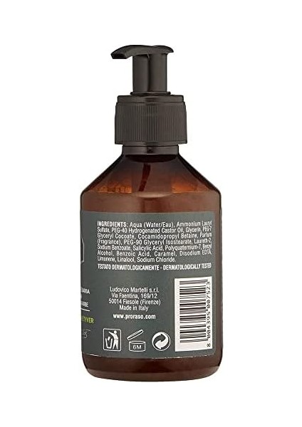 Proraso Cypress & Vetyver Sakal Şampuanı, Kirleri Gideren ve Etkili Bir Şekilde Temizleyen Erkek Sakal Bakımı Için Profesyonel Nemlendirici Şampuan, 200 ml (1'li Paket) modelleri