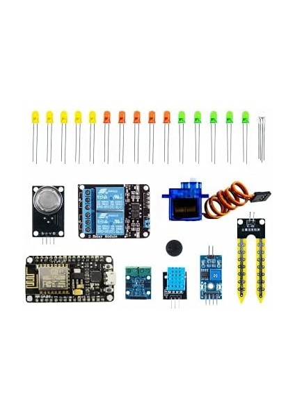 Nodemcu Iot Proje Geliştirme Seti - Ide ile Programlanabilir (E-Kitap Hediyeli) fiyatları