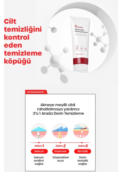 Akne Oluşumunu Engelleyen Bakım Köpüğü, Aha Bha Acne Care Foaming Cleanser 200 ml fırsatları