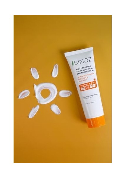 Sinozspf 50 Leke Karşıtı Yüksek Koruyucu Yüz Güneş Kremi 50 ml Normal ve Kuru Ciltler Için fiyatları