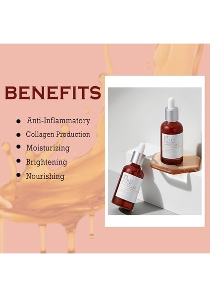 Mıssha Arı Poleni Içeren Yoğun Besleyici Nemlendirici Ampul 40ML Bee Pollen Renew Ampouler fiyatları