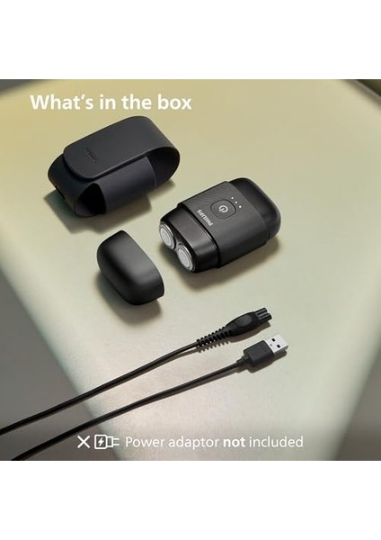 Philips 500 Serisi Taşınabilir Elektrikli Kompakt Islak/kuru Tıraş Makinesi, 3 Yönlü Başlık, 40 Dakika Çalışma Süresi, Seyahat Kabı Hediyeli modelleri