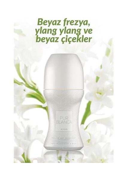 Avon Pur Blanca Kadın Roll On 50 Ml.
