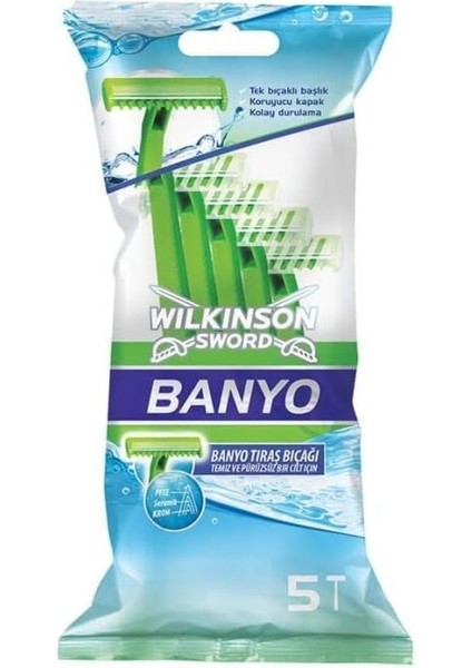 Wilkinson Sword 5'li Banyo Tıraş Bıçağı
