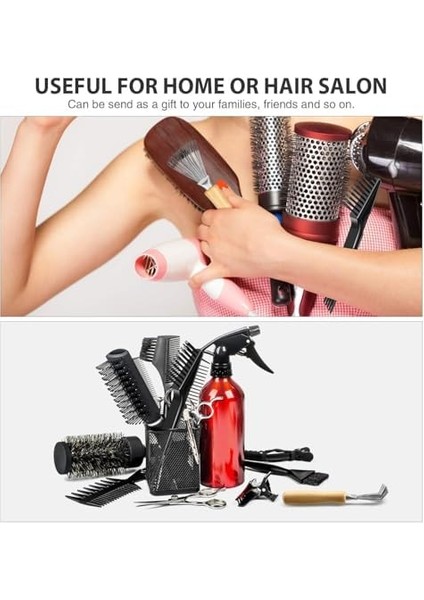 Aputue Saç Fırçası Temizleyici, 2 Parça Saç Fırçası Temizleme Aleti, 2'si 1 Arada Saç Taranası Temizleme Fırçası, Ahşap Mini Saç Aleti, Saç ve Toz Çıkarma Tarağı, Ev ve Kuaför Kullanımı Için