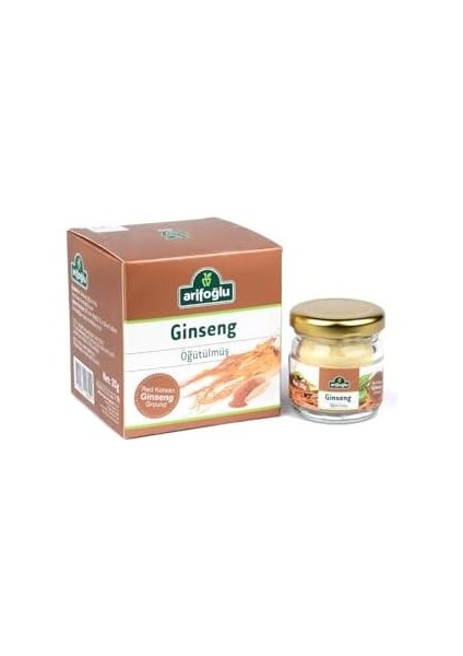 Arifoğlu Ginseng Öğütülmüş 20GR