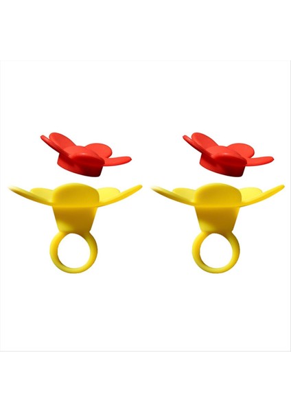 2pcs dış mekan için çiçek kuş bilek besleyici ile kuş el besleyici, kuş besleme aletleri (Yurt Dışından)