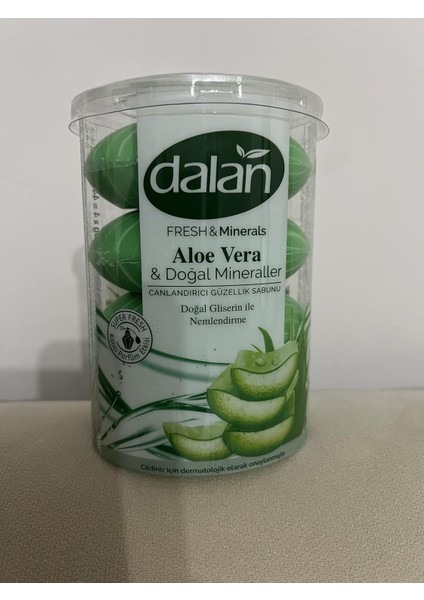 Dalan Fresh&minerals Aloe Vera ve Doğal Mineraller 110X4 G