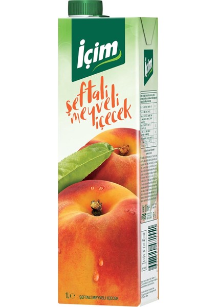 Içim Şeftali Nektarı 12X1 L fiyatları