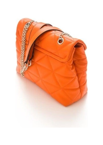 Kadın MLNY Turuncu Kapitone Çanta