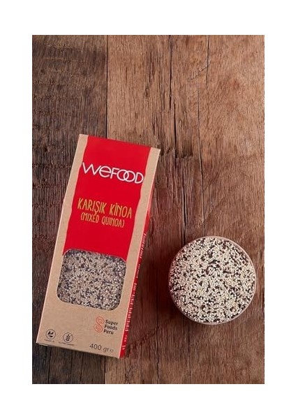 Wefood Karışık Kinoa 300 gr fiyatları