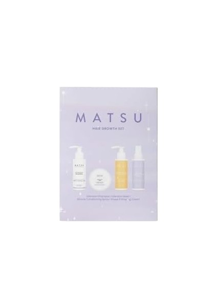 Matsu Professional Hair Growth, Mini Saç Uzatma Seti, 400 ml