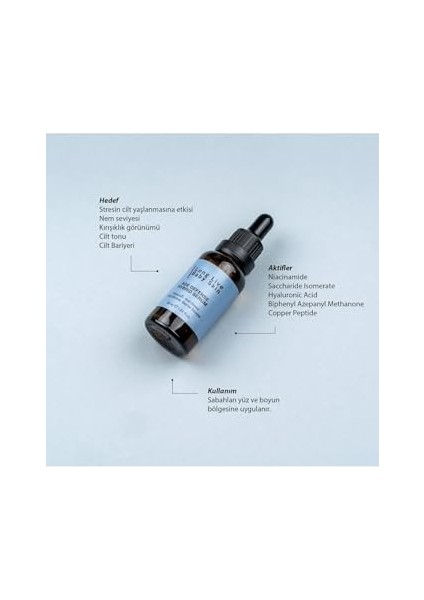 Hyalüronik Asit Niacinamide Peptit Yaşlanma Karşıtı Cilt Serumu