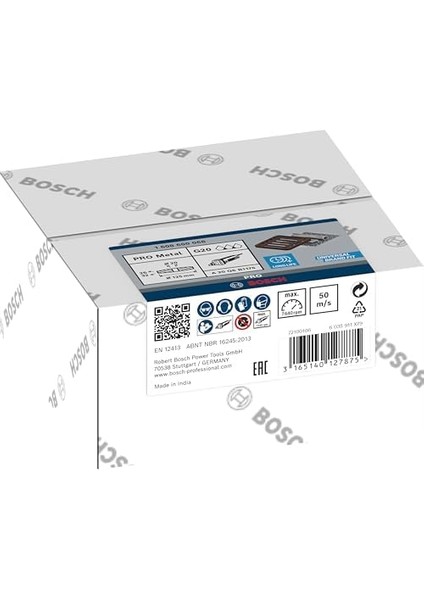 1608600068 Aksesuarı Zımpara Diski Geradschleifer 125 Mm, 20 Mm, 20 Için modelleri