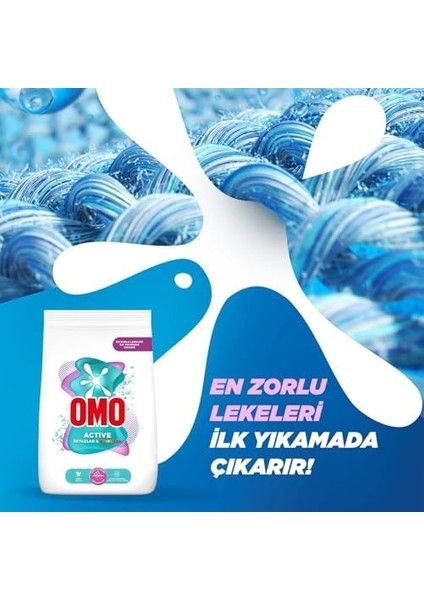 Omo Active Beyazlar & Renkliler Toz Deterjanı 7.5 kg