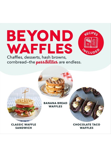 Waffle Makers, Stack Waffle Bisküvi Makinesi Çocuklar ve Aileler İçin Hızlı Isı Us, Sandviç Pasping Tepsi Eu Fiş (Yurt Dışından)