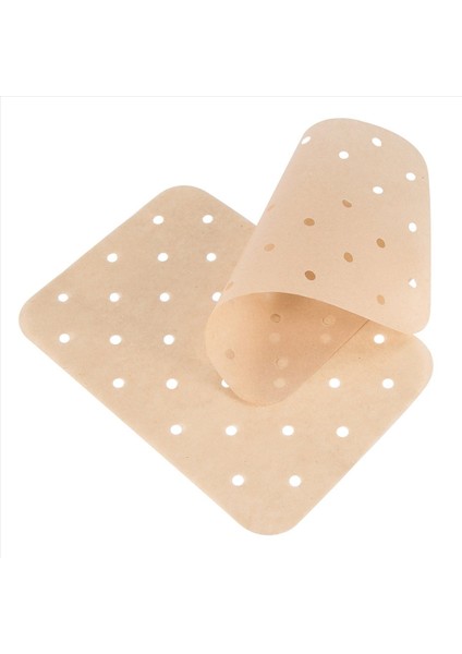 Ninja için 200 adet hava fritöz parşömen astarları 1 in 1 hava fritöz astarları için ninja dz201 fg551 için ön kesilmiş pişirme paspası (Yurt Dışından)