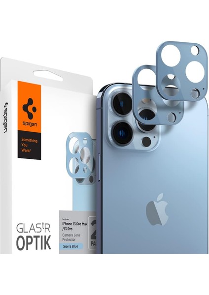 13 Pro Max / 13 Pro Kamera Lens Camı Glas.tr Optik (2 Adet) Sierra - AGL04032