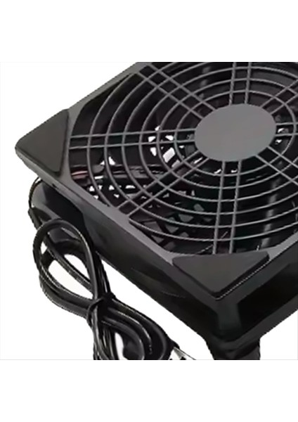 120mm Fan Yönlendirici Soğutma Fanı DIY PC Soğutucu Kutu TV Kablosuz Sessiz DC 5V Güç USB 12cm Vidalı Koruyucu Net (Yurt Dışından)