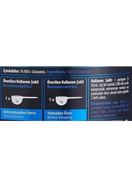 Hardline Glutapure, 500 gr modelleri