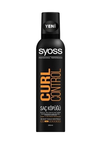 Syoss Styling Syoss Curl Control- Bukle Belirginleştirici Köpük, 250 ml fiyatları