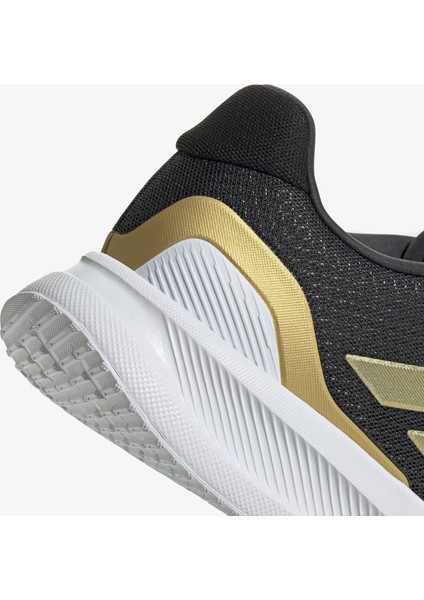 Runfalcon 5 Erkek Siyah Koşu Ayakkabısı.-