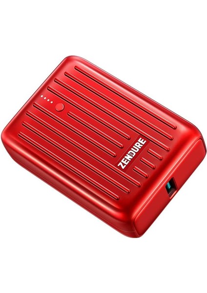 Supermini 10.000 Mah Powerbank Kırmızı