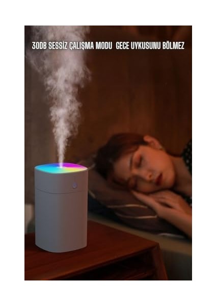 Hava Nemlendirici, Ultrasonik Buhar Makinesi TP-1034 - Gri fiyatları