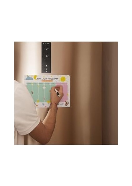 Renkli Magnet Haftalık Görev Planlayıcı 29,7X21 cm modelleri