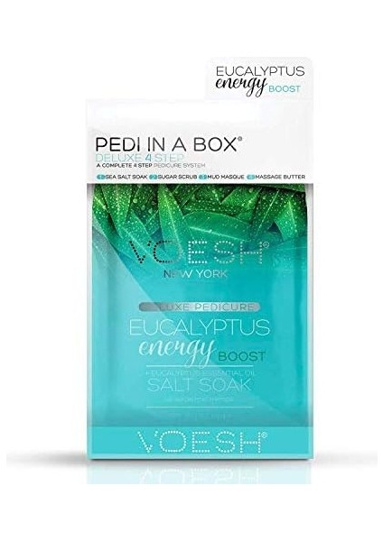 Voesh Pedi In A Box Deluxe 4 Adımlı Pedikür Seti Okaliptus modelleri