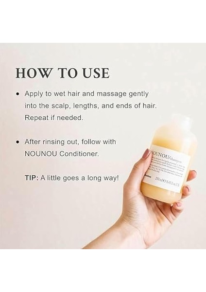 Davines Nounou Besleyici ve Koruyucu Bakım Şampuanı 250ML fiyatları