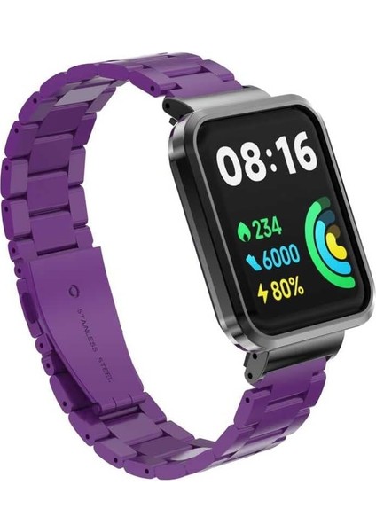 Ile Uyumlu 2 Lite Krd-60 Metal Kordon Mor