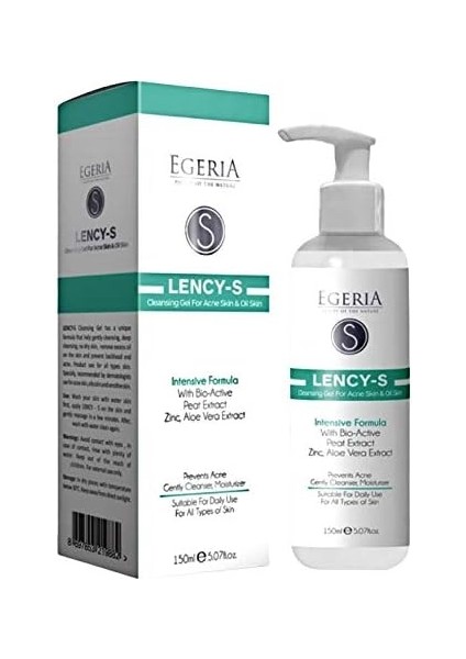 Dr. Ea Laboratories Lency Akne ve Yağlı Cilt Temizleme Jeli 150ML fiyatları