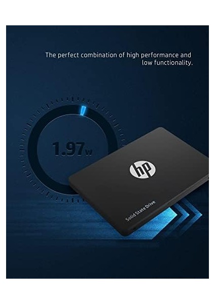 Hp S650 480GB 2.5 Inç Sata Iıı Pc SSD Dahili Katı Hal Sabit Sürücü - 6 Gb/s, 3D Nand, Dizüstü ve Masaüstü Güncellemesi Için 560 Mb/sn'ye Kadar - 345M9AA#ABA fiyatları