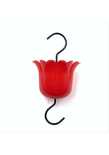 4 Pack Büyük Kapasiteli Su Besleyicisi Asma Hank ve Temizleme Fırçası (Kırmızı) (Yurt Dışından)