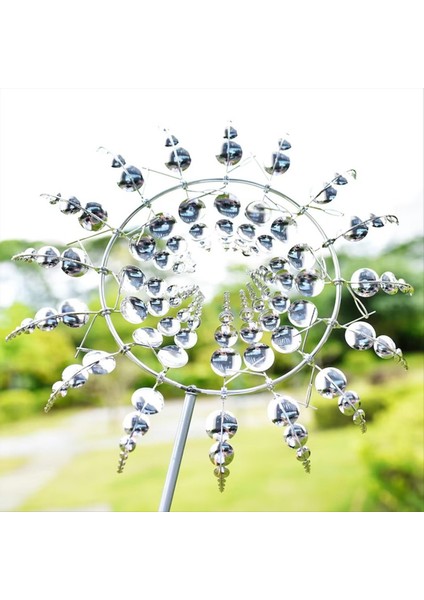 Rüzgar Spinnerları Açık, Bahçe İplikçileri Metal 30 cm, bahçe dekoru için rüzgar heykelleri (Yurt Dışından)