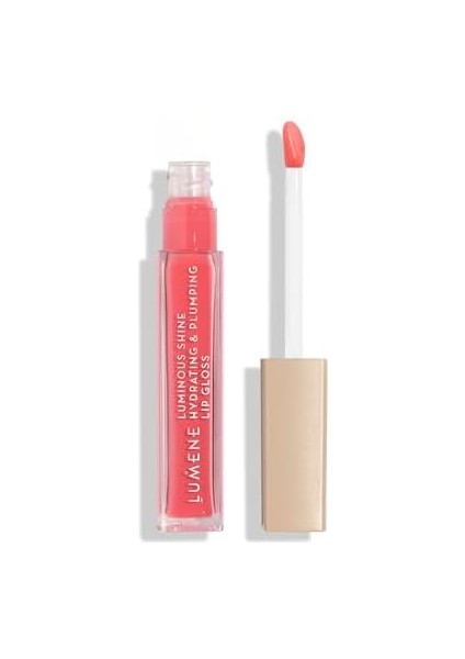Lumene Luminous Shine Hydrating & Plumping Lip Gloss Nemlendirici & Dolgunlaştirici Dudak Parlaticisi 04 Peach Pink
