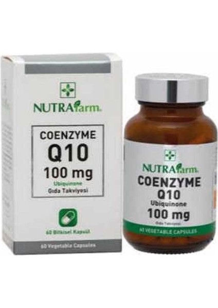 Nutrafarm Q-Ten 100 Mg 60 Kapsül Vitamin